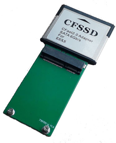 CFast2.0转mSATA SSD固态硬盘 直通版
